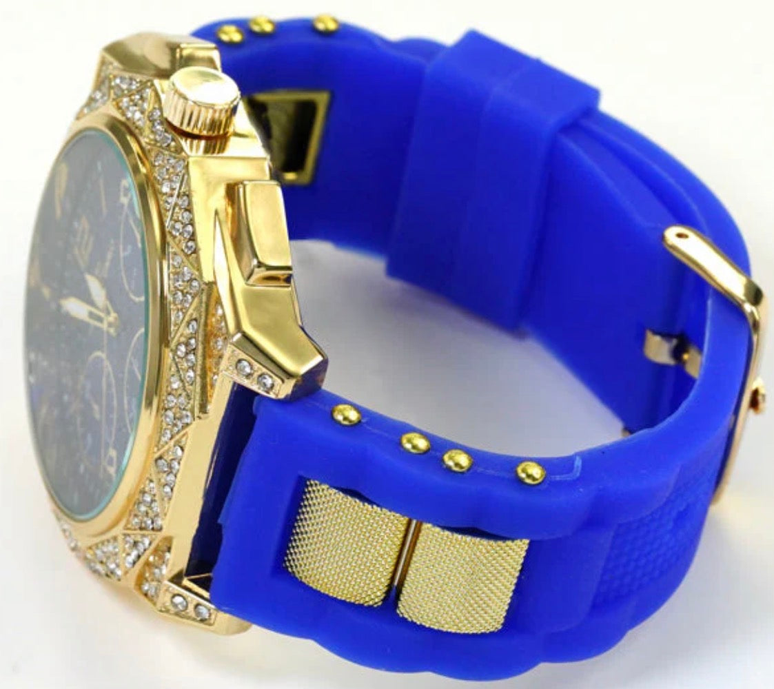 Montres Carlo Silicon Band Watch (56335)