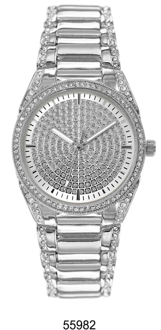 Montres Carlo Metal Band Watch (55982)