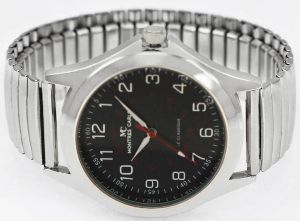Montres Carlo Flex Band Watch (38132)
