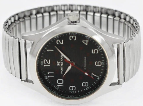 Montres Carlo Flex Band Watch (38132)