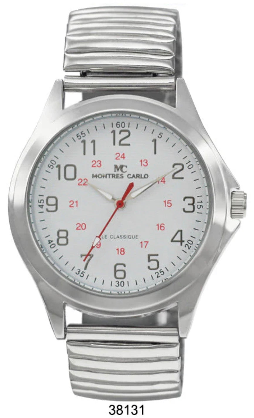 Montres Carlo  Flex Band Watch (38131)