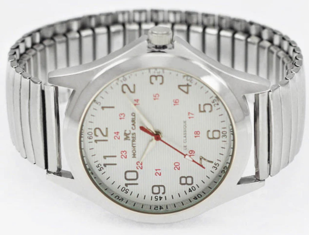 Montres Carlo  Flex Band Watch (38131)