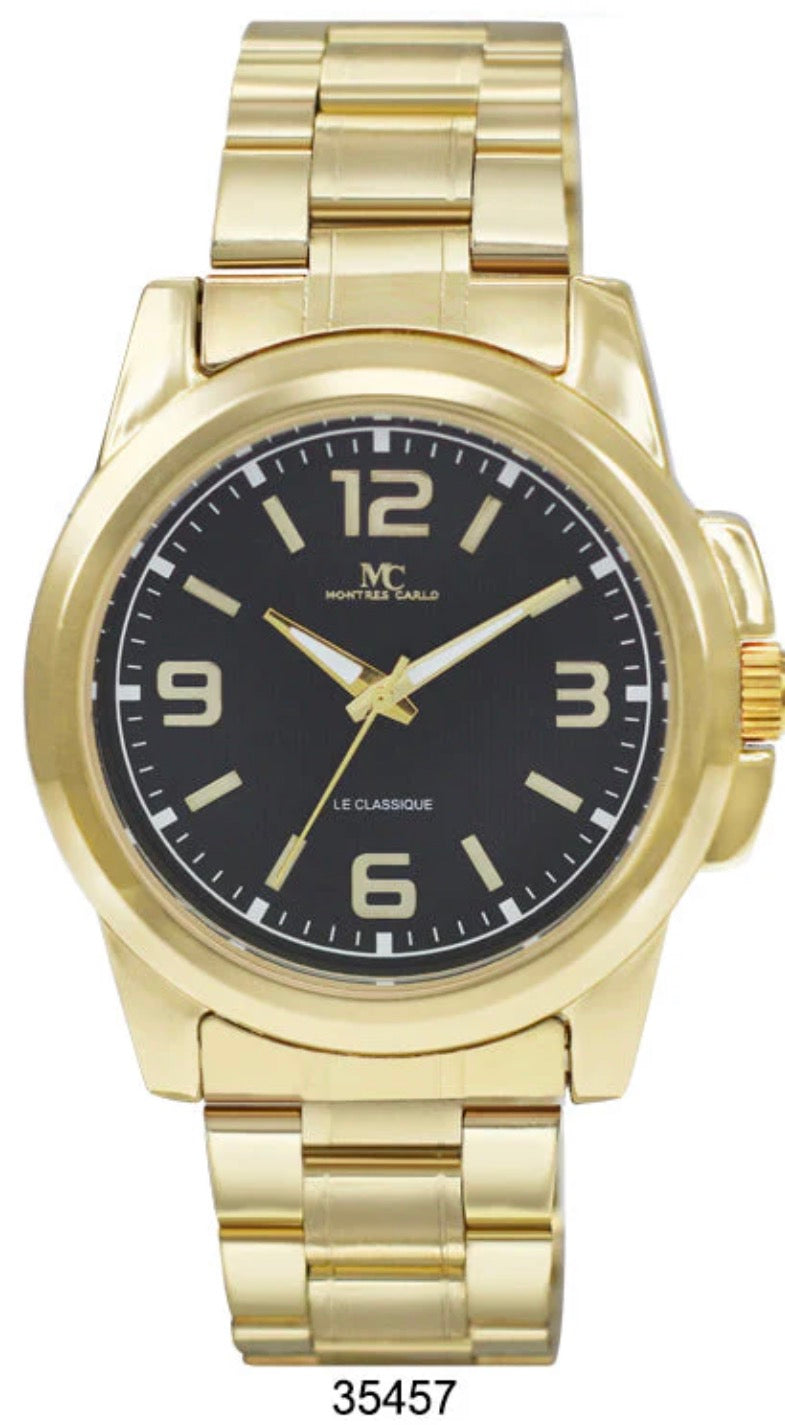 Montres Carlo Metal Band Watch (35457)
