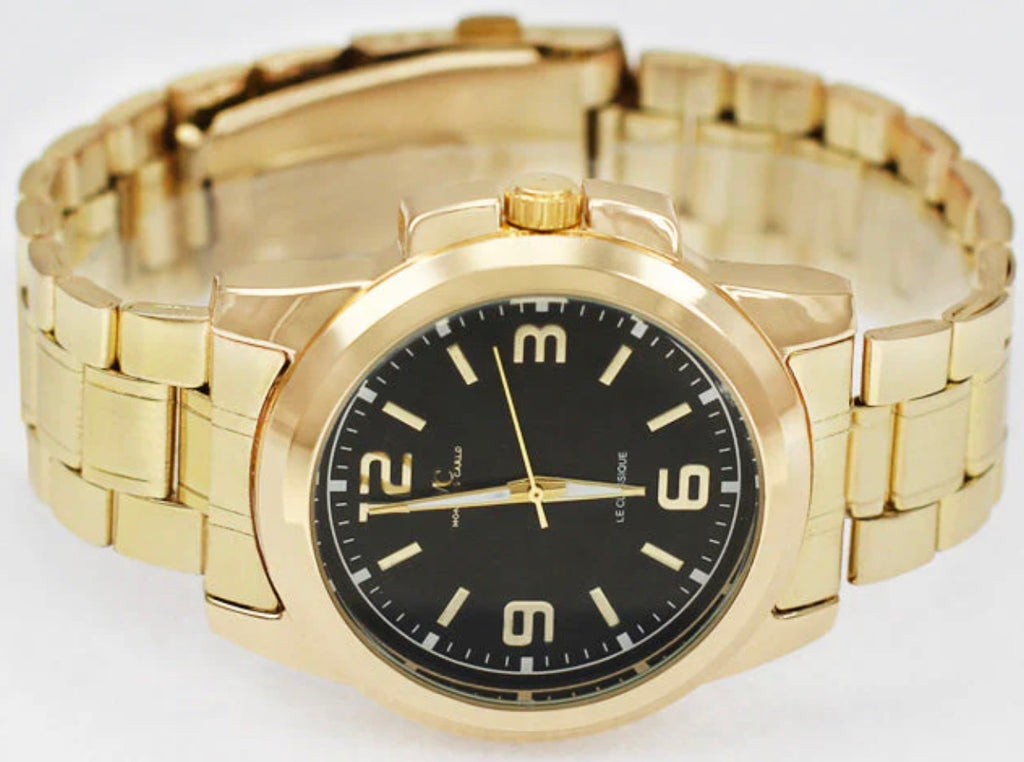 Montres Carlo Metal Band Watch (35457)