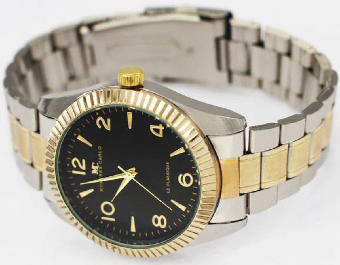 Montres Carlo Metal Band Watch (50155)