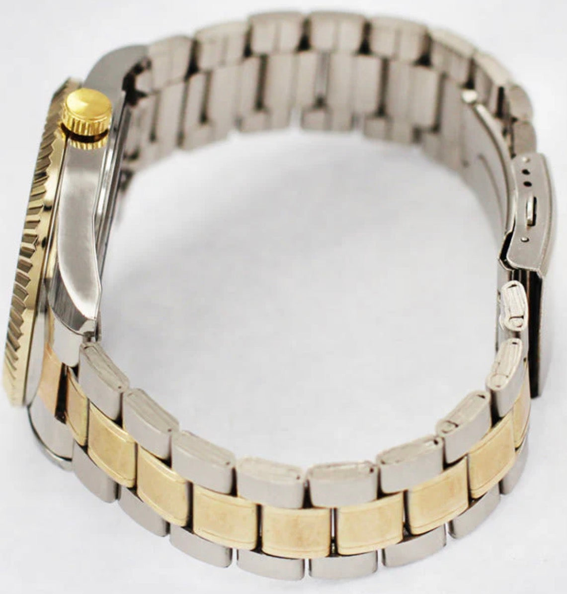 Montres Carlo Metal Band Watch (50155)