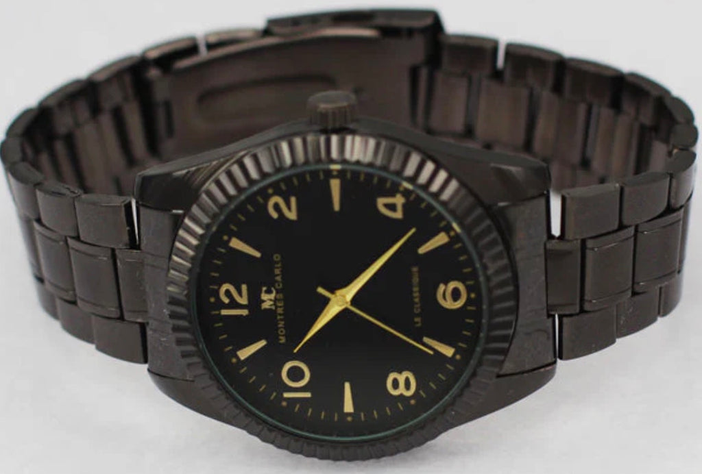 Montres Carlo Metal Band Watch (50152)