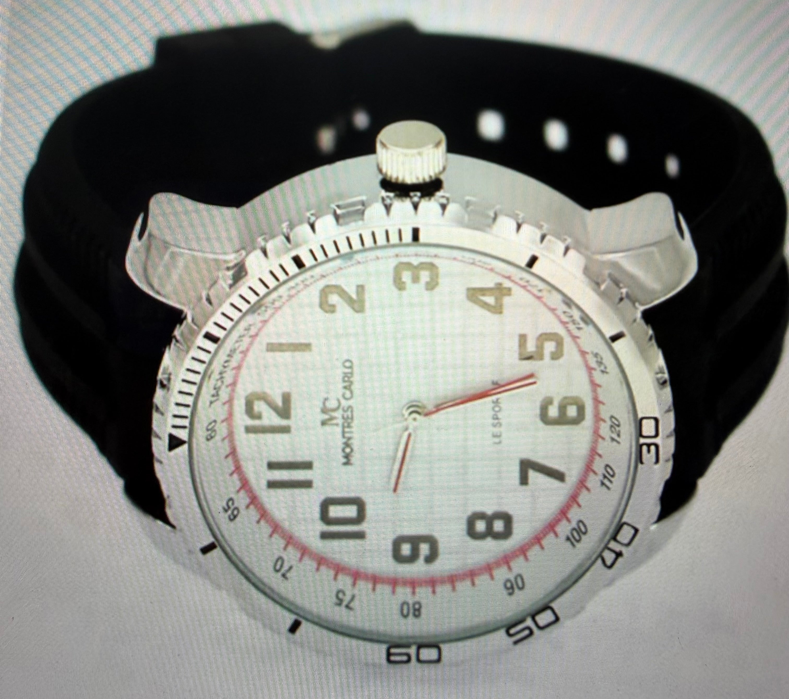Montres Carlo Silicon Band Watch (44297)