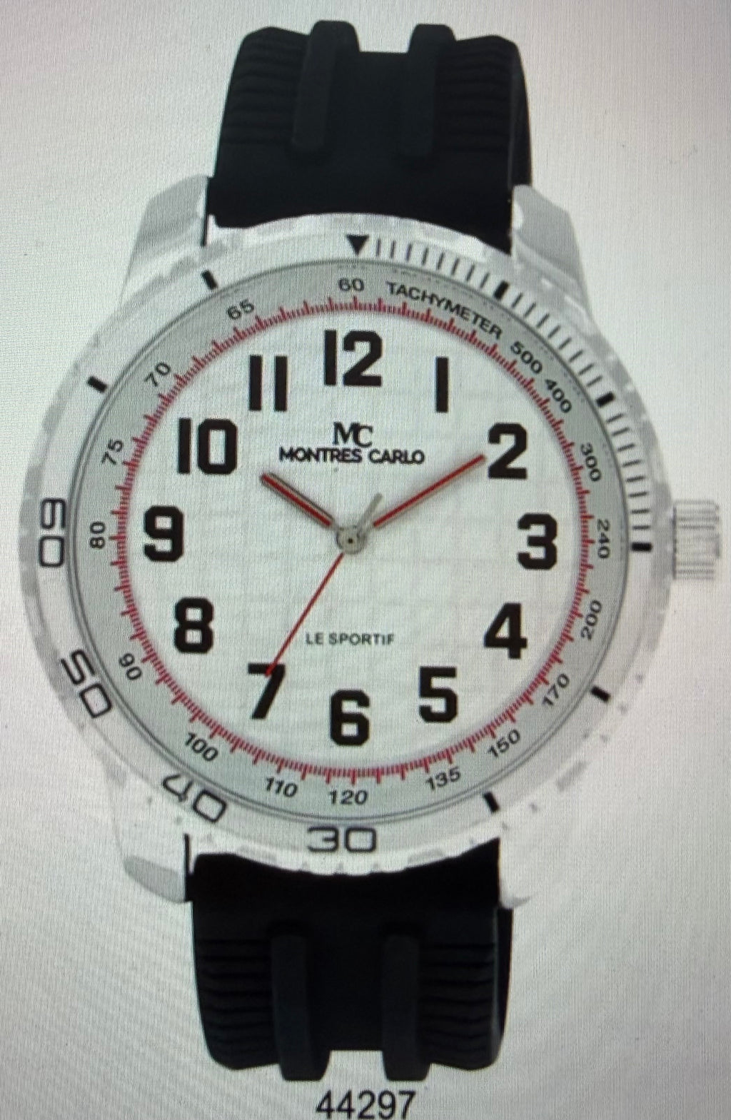 Montres Carlo Silicon Band Watch (44297)