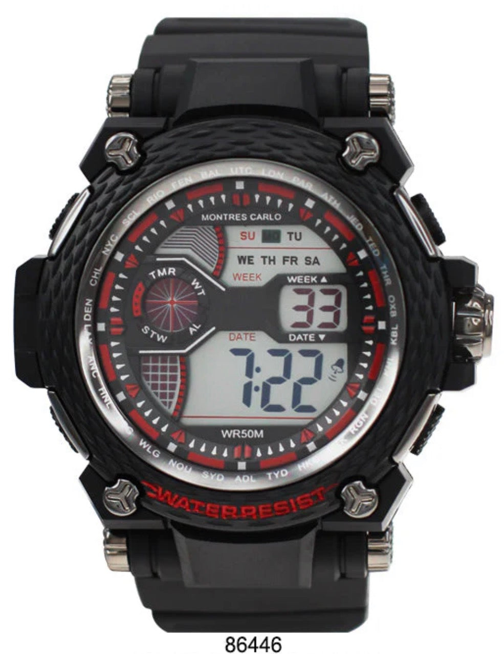 Montres Carlo Digital Watch (86446)