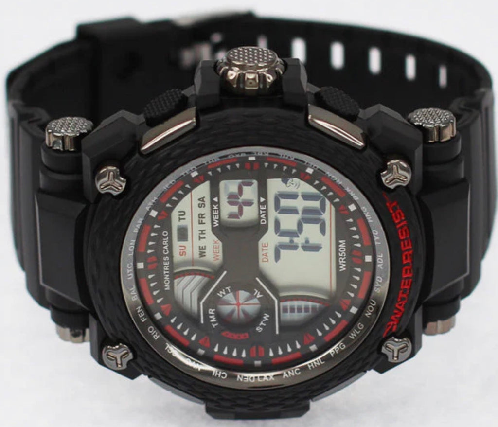 Montres Carlo Digital Watch (86446)