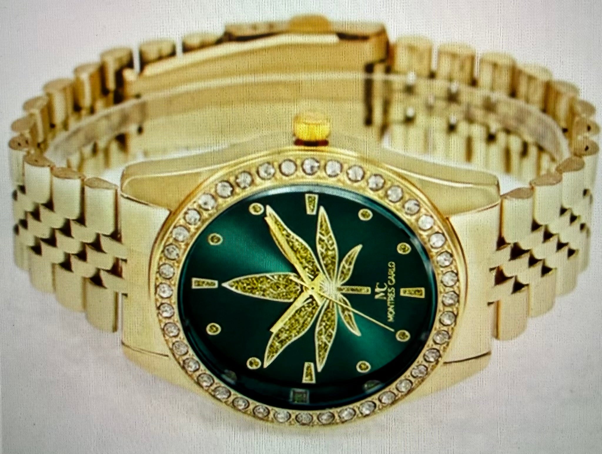 Montres Carlo Metal Band Watch (54613)