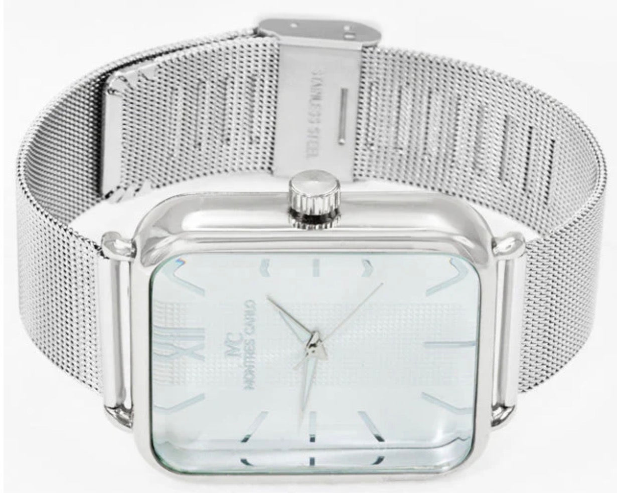 Montres Carlo Metal Band Watch (55211)