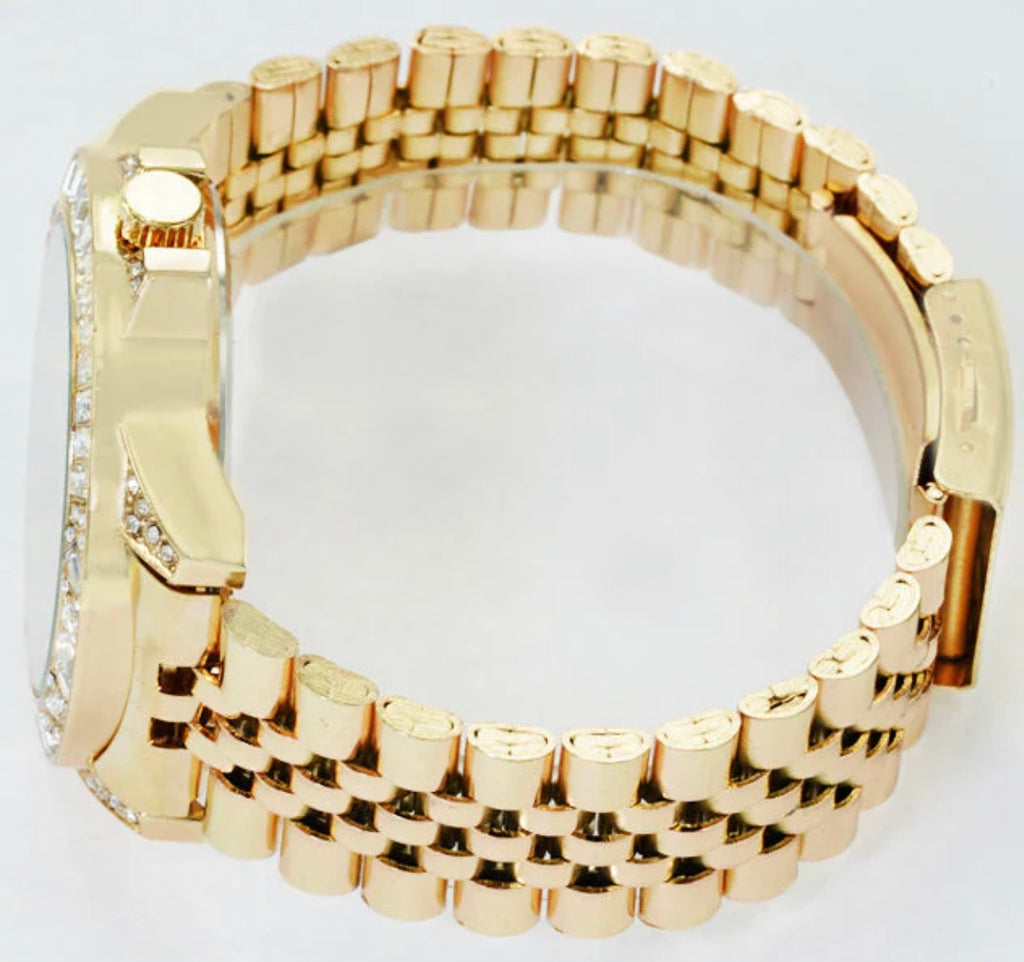 Montres Carlo Metal Band Watch (55153)