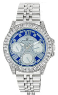 Montres Carlo Metal Band Watch (55155)