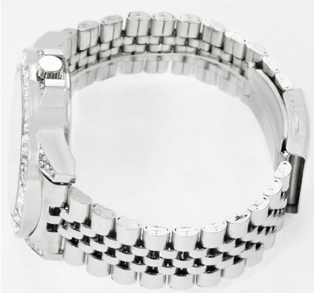 Montres Carlo Metal Band Watch (55155)