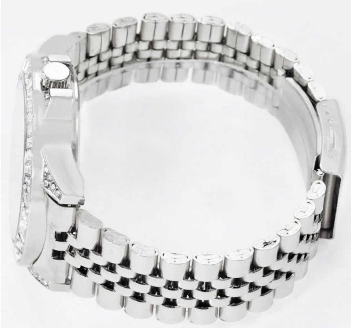 Montres Carlo Metal Band Watch (55155)
