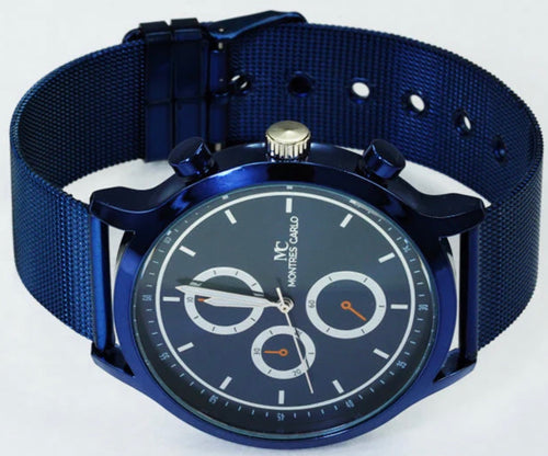 Montres Carlo Mesh Band Watch (55335)