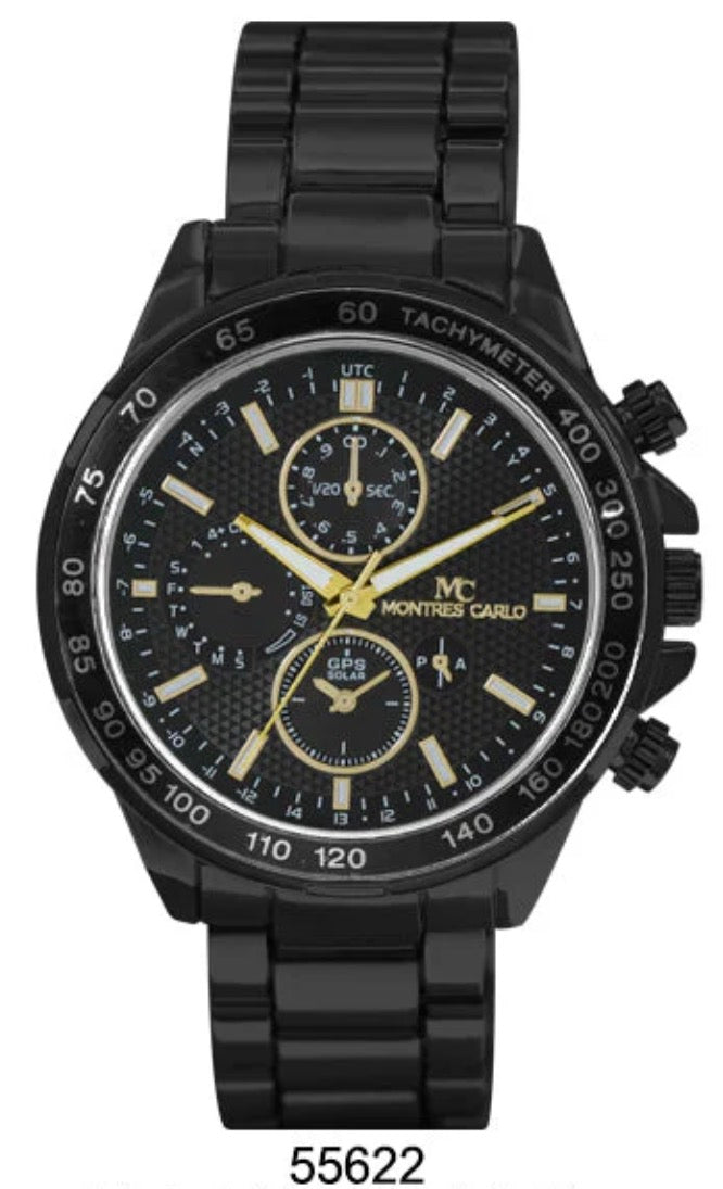 Montres Carlo Metal Band Watch (55622)