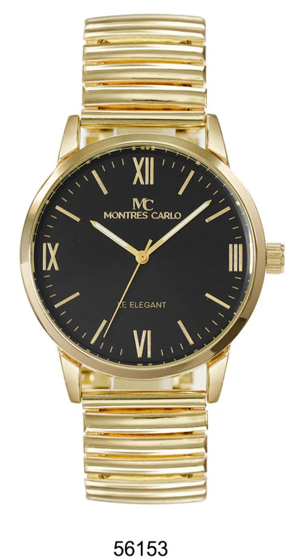 Montres Carlo Metal Band Watch (56153)