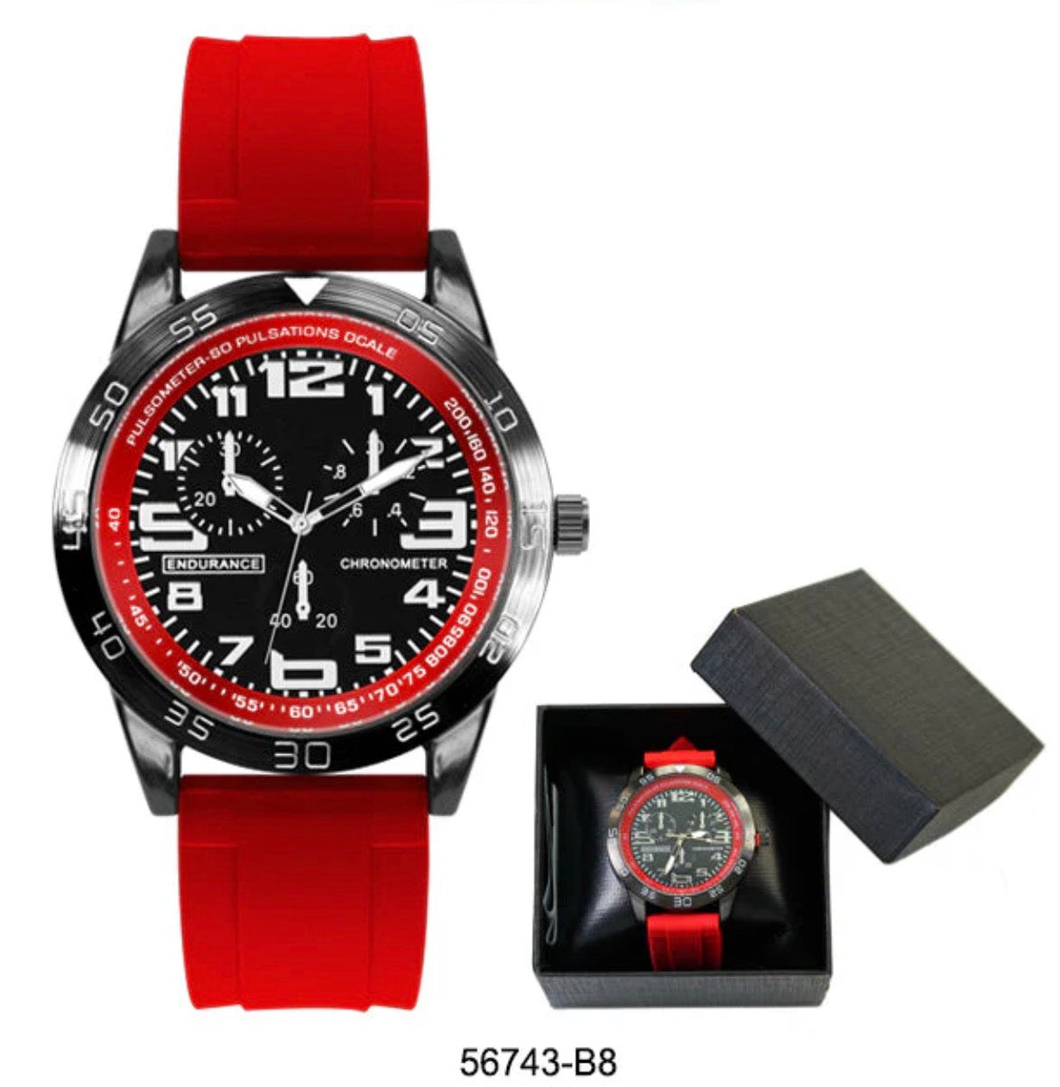 Pre P Silicon Band Watch (56743-B8)