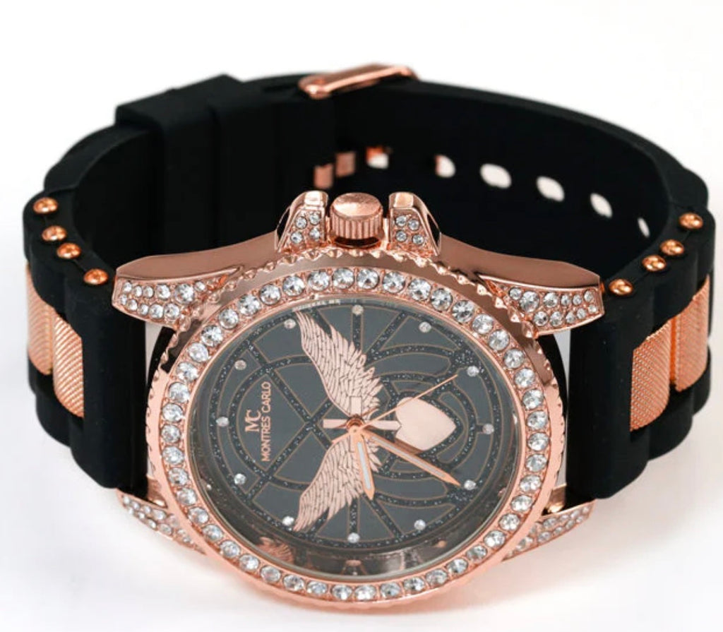 Montres Carlo Silicon Band Watch (56575)