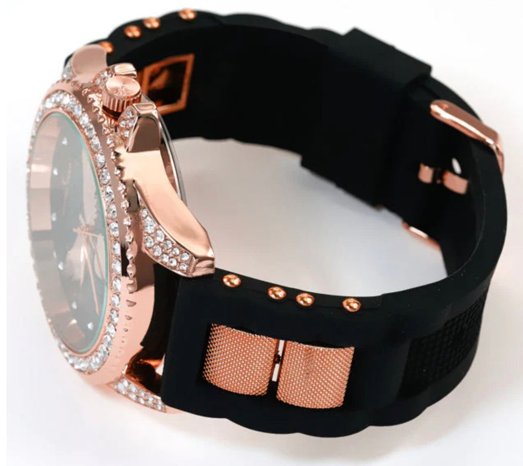 Montres Carlo Silicon Band Watch (56575)