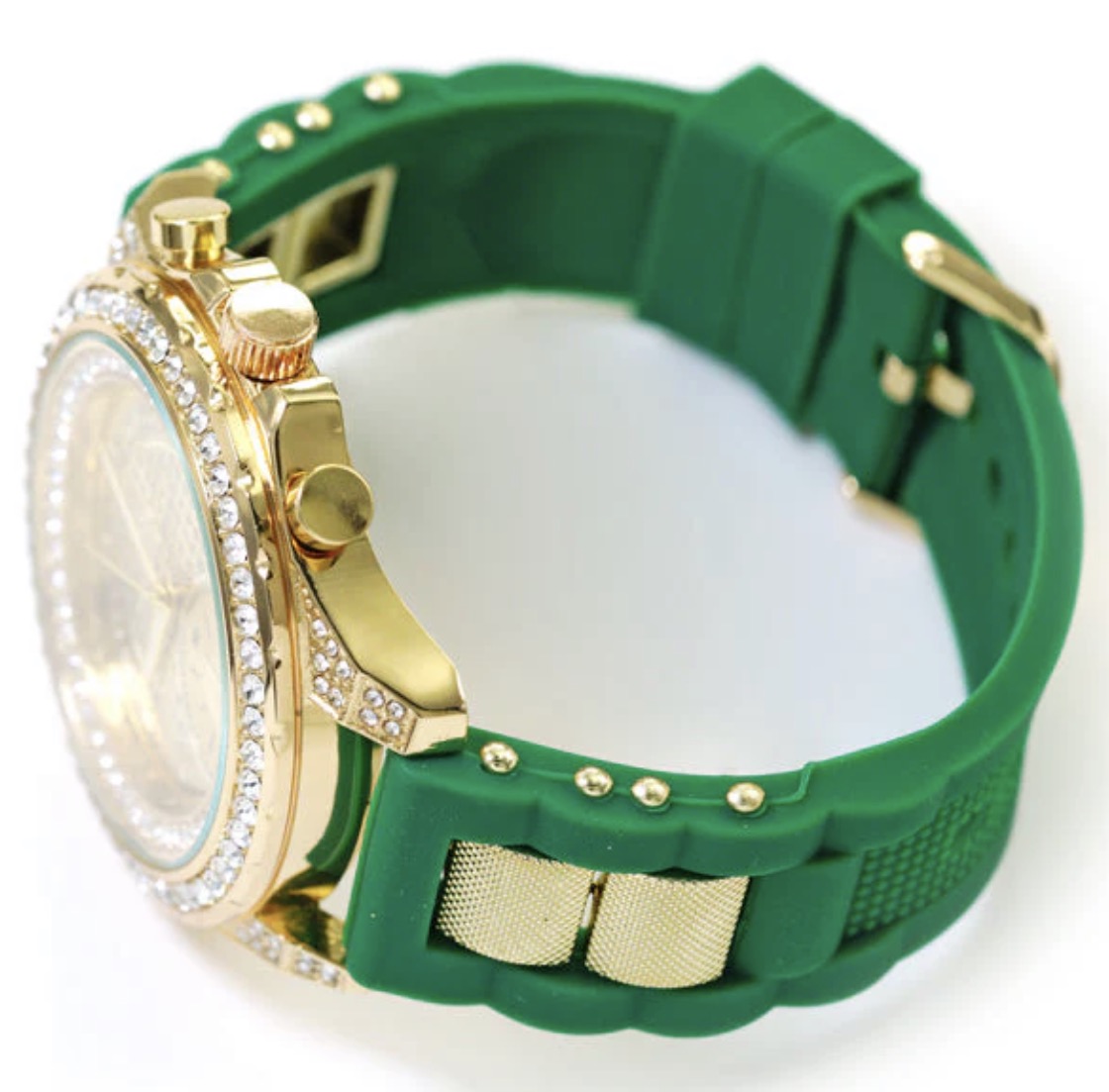 Montres Carlo Silicon Band Watch