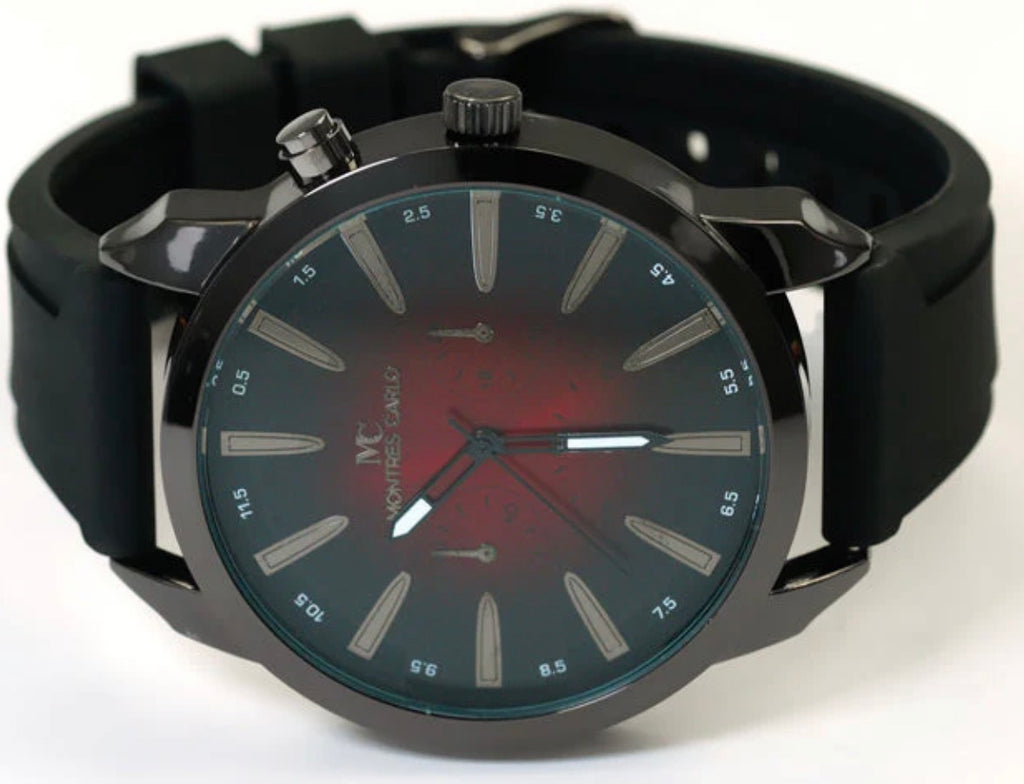 Montres Carlo Silicon Band Watch (57003)