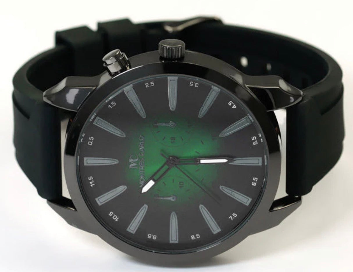 Montres Carlo Silicon Band Watch (57002)