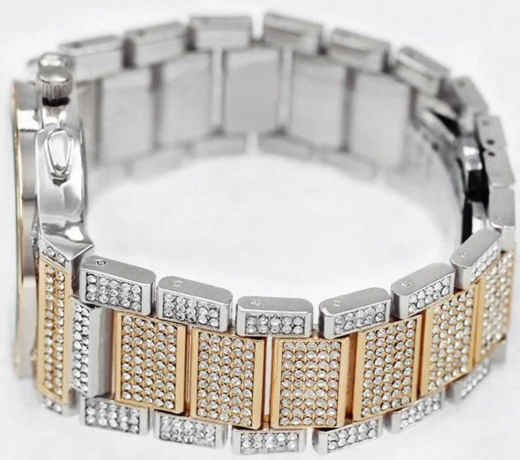 Montres Carlo Metal Band Watch (52854)