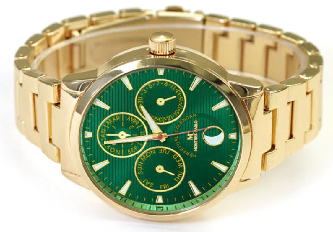 Montres Carlo Metal Band Watch (57145)